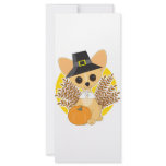 Chihuahua Thanksgiving Full Color Rack Card