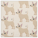 Chihuahua with the Wagging Tail Fabric