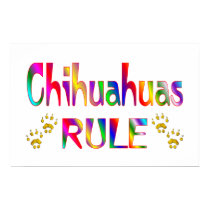 Chihuahuas Rule posters