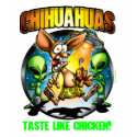 Chihuahuas Taste Like Chicken (Dark) shirt