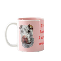 CHIINESE SHAR PEI WRINKLES mugs