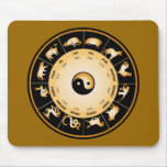 Chiinese Zodiac Wheel Mousepad