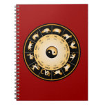 Chiinese Zodiac Wheel Notebooks