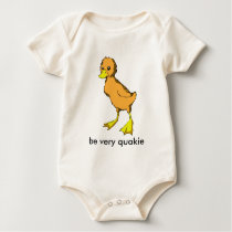CHIK-1, be very quakie t-shirts