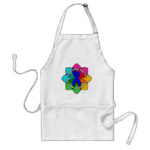 Child Abuse Awareness Matters Petals Apron