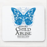 Child Abuse Butterfly Mousepads