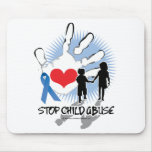 Child Abuse Handprint Mouse Mats