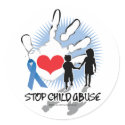 Child Abuse Handprint stickers by fightcancertees Child Abuse Handprint stickers