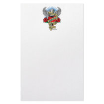 Child Abuse Prevention Dagger stationery by fightcancertees Child Abuse Prevention Dagger stationery