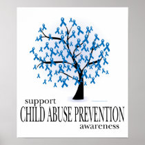 Child Abuse Prevention Tree Print