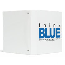 Child Abuse THINK Blue binders