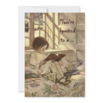 Child Birthday Invitation by YesterdayCafe Child Birthday Invitation
