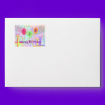 Child Birthday Three Years Old - Happy Birthday! envelopes