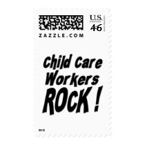 Child Care Workers Rock ! postage