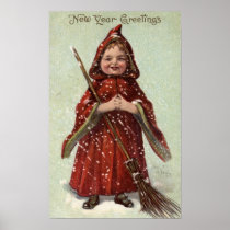 Child Dressed in Red Cloak