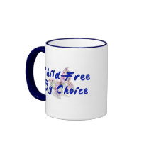 Child-Free Butterfly mugs