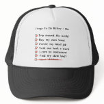 Child-Free Checklist hats