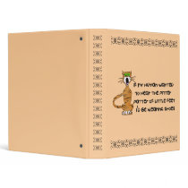 Child-Free Kitty Cat binders