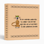 Child-Free Kitty Cat Binder