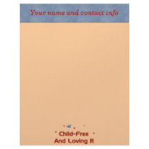 Child-Free Loving It letterhead by child_free Child-Free Loving It letterhead