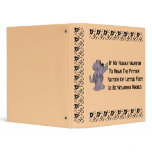 Child-Free Puppy Dog binders