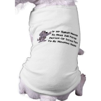Child-Free Puppy Dog petshirt