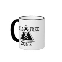Child-Free Zone mugs
