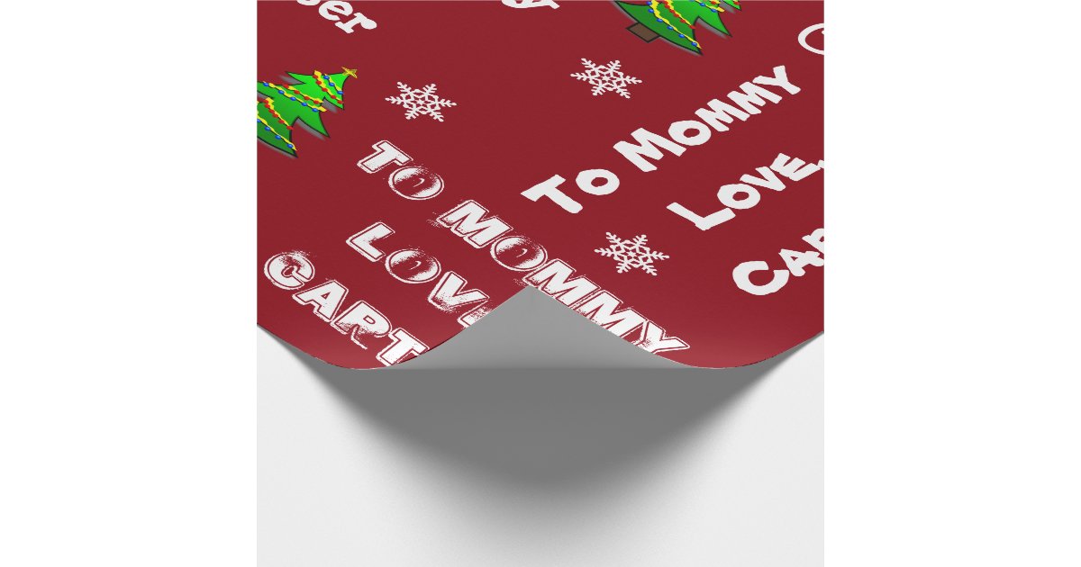 child giving gift personalized christmas wrapping paper child giving gift personalized christmas wrapping paper