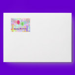 Child Happy Birthday Two Years Old envelopes