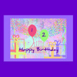 Child Happy Birthday Two Years Old posters