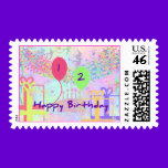 Child Happy Birthday Two Years Old stamps