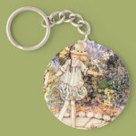 Child in Garden Key Chains