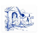 (Child) In the Dog House Post Cards