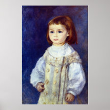Child in White by Pierre Renoir Print