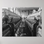 Child Laborer in the Mollohan Mills Newberry S.C. Print