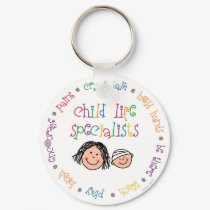 Child Life Specialists Keychain
