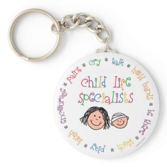 Child Life Specialists Keychain keychain
