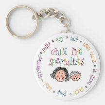 Child Life Specialists Keychain