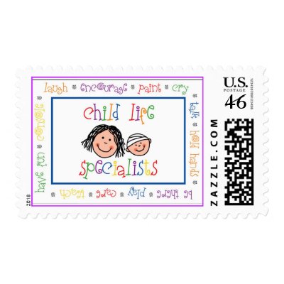 Child Life Specialists postage stamp by teejaytee