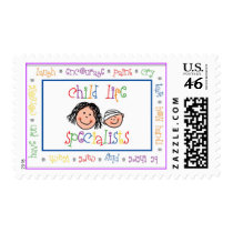 Child Life Specialists postage stamp
