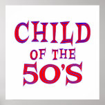 Child of 50s posters