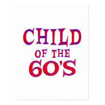 Child of 60s postcard