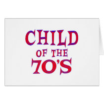 Child of 70s cards