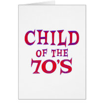 Child of 70s greeting cards