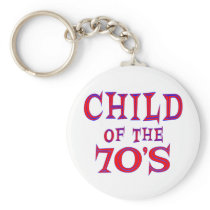 Child of 70s key chain