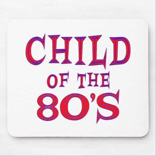 Child of 80s mouse pads