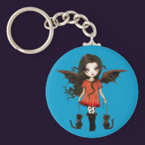 Child of Halloween Cute Vampire Keychain keychains
