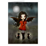 Child of Halloween Little Vampire Card