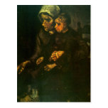 Child on Lap by Vincent van Gogh Post Cards