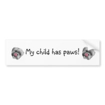 Child Paws bumper stickers by Awkwardbaby Child Paws bumper stickers